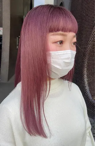 ロング MIZUKI 〰️🤍のヘアスタイル