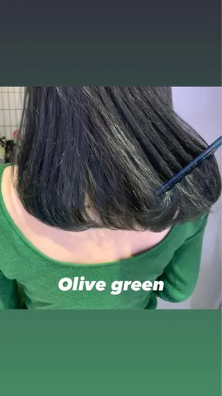 セミロング カラー パーマ ヘアアレンジ メンズ キッズ ネイル マツエク・マツパ KANAMI 🌏のヘアスタイル