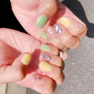 ネイル 地爪育成💅 kanaoanailのネイルデザイン