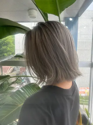 ミディアム 桝田 友美のヘアスタイル