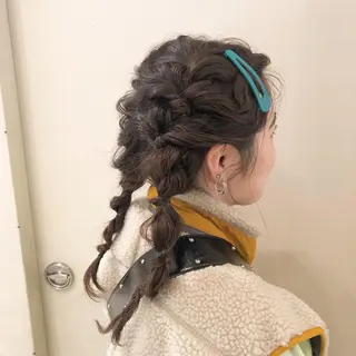 ヘアアレンジ mizuki roan多々良店のヘアスタイル