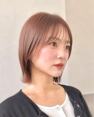 ミディアム レイヤーカット/ ほたる🌼のヘアスタイル