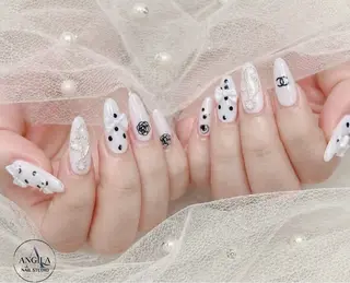 ネイル ANGILA ネイル¨̮S*Y*Kのネイルデザイン