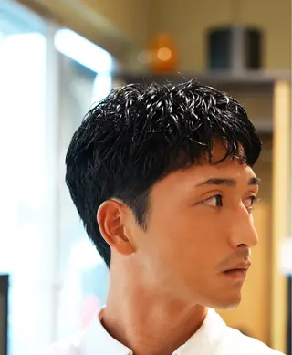 メンズ メンズショート タチカワユウキのヘアスタイル