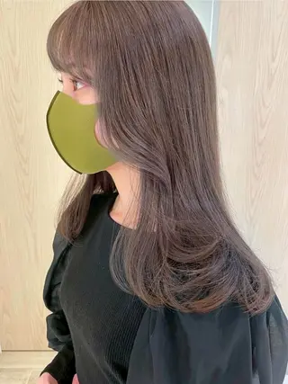 ロング カラー HINA カラーモデル募集中のヘアスタイル