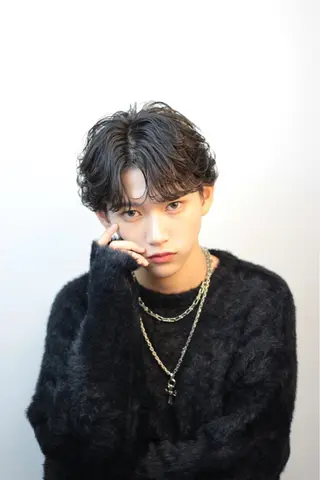 ショート カラー パーマ メンズ キッズ 🔥パーマ特化🔥 優馬のヘアスタイル