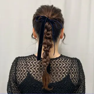 ヘアアレンジ 川崎ヘアメイク🪞 CHATEAUのヘアスタイル