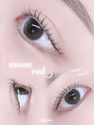 マツエク・マツパ mignon🩵らむ /まつげパーマ 眉毛のマツエク・マツパデザイン