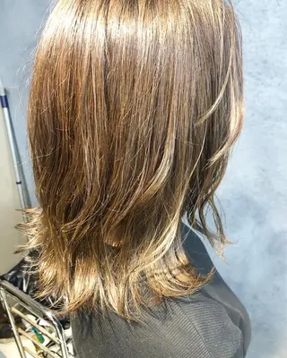 ミディアム カラー ヘアアレンジ メンズ特化✂️栗原 侑也のヘアスタイル