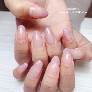 ミディアム ネイル 🐾enen style 🐾のネイルデザイン