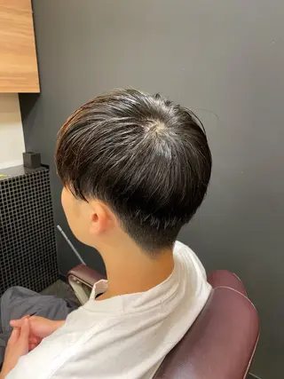ショート メンズ メンズパーマモデル 大募集中のヘアスタイル
