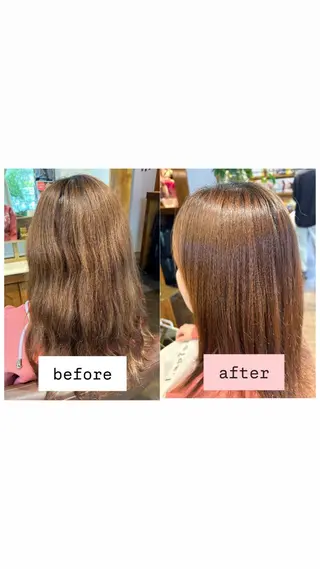 セミロング 早川 味里のヘアスタイル