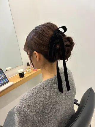 ロング ヘアアレンジ レイヤー/ヘアセット 💐nao.のヘアスタイル