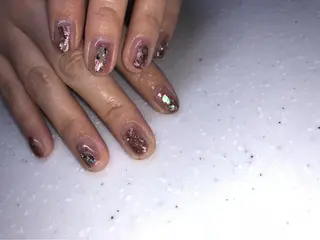 ネイル パラあり！フィルイン 美フォルムのネイルデザイン