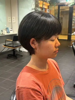 ショート オーガニックカラー/ 表参道/ルカのヘアスタイル