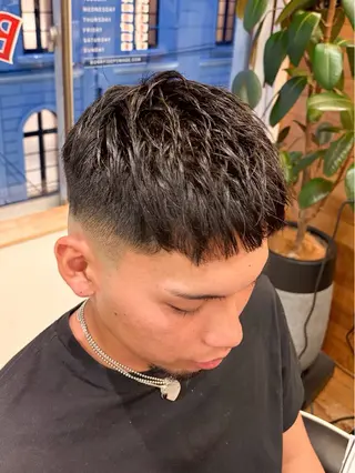 ショート メンズ 三宮メンズカット ヨシイッキのヘアスタイル