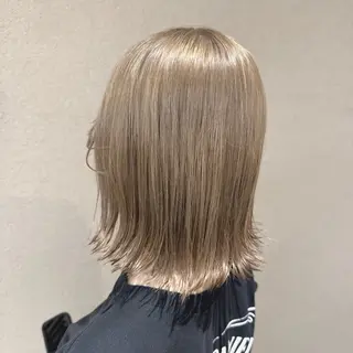 ミディアム カラー ブリーチなしWカラー メンズカット✨ワタベのヘアスタイル