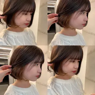ショート カラー 透明感カラー✂︎ /縮毛矯正/YUKAのヘアスタイル