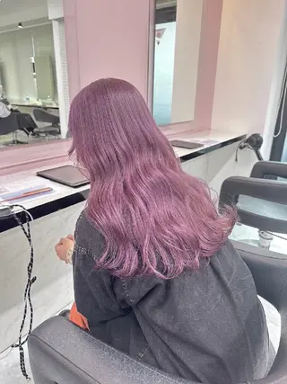 ロング カラー ヘアアレンジ 🪞【公式】表参道 🪞knot🪞のヘアスタイル