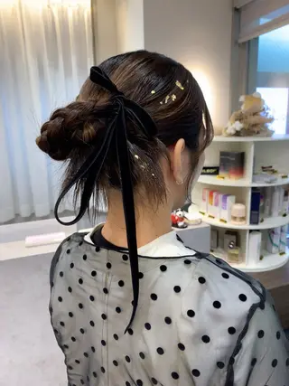 ロング ヘアアレンジ ioliteHAIR AYAのヘアスタイル