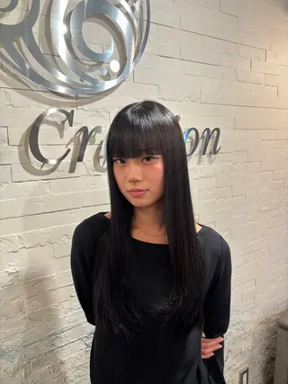 ロング カラー 透明感カラー/ボブ /cocoro💜のヘアスタイル
