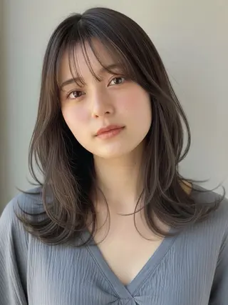 ミディアム カラー maison ema 🌸Nodokaのヘアスタイル