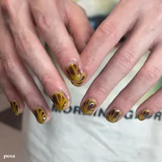 ネイル posa nail モエミのネイルデザイン