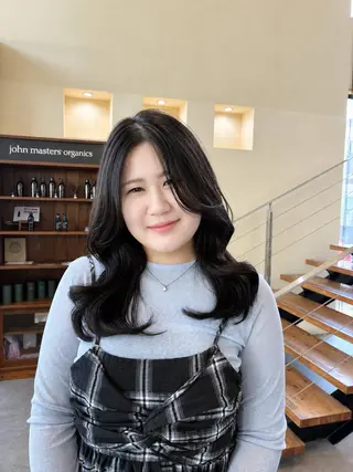 ロング レイヤーカット🍀 さとのヘアスタイル