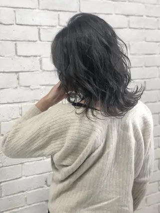 ミディアム カラー welring hair salonのヘアスタイル