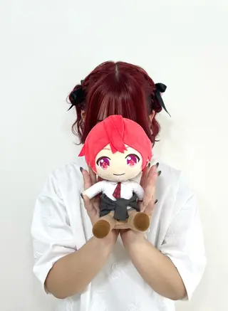 セミロング ヘアアレンジ 大羅 海比のヘアスタイル