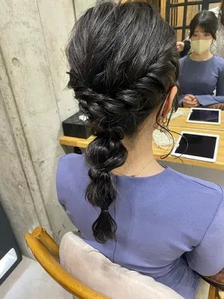 ヘアアレンジ 似合う髪型見つけます AYAKAのヘアスタイル