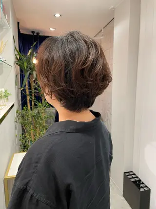 ショート パーマ 伊藤 まみのヘアスタイル