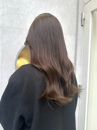 ロング カラー 横浜／🐈‍⬛ haru🐈‍⬛🎀のヘアスタイル