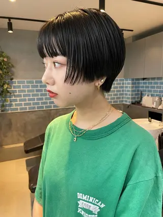 ショート 👑ボブはお任せ ミヤノ👑のヘアスタイル