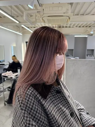 ロング okumura makiのヘアスタイル