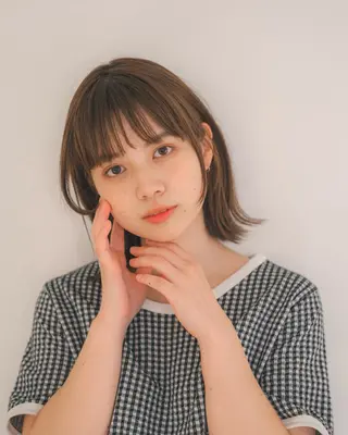 ミディアム カラー 松村 洋一のヘアスタイル