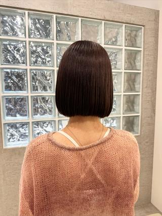 ショート ボブウルフ／ボブ Satsuki【名駅のヘアスタイル