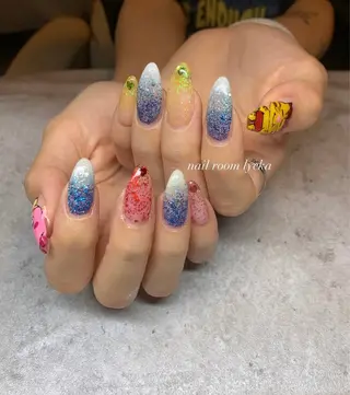 ネイル ネイルルームリッカ 𝐦𝐚𝐲𝐮のネイルデザイン