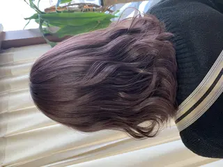 ミディアム カラー ハイトーン得意😍 Lumiereのヘアスタイル