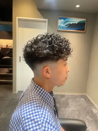 カラー メンズ HASE SHUのヘアスタイル