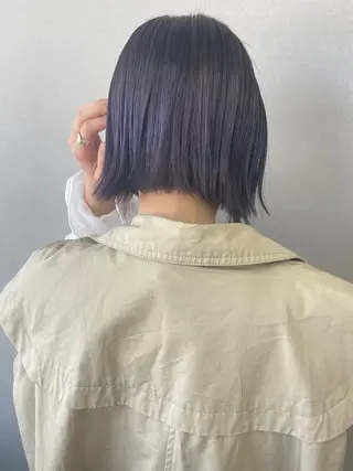 ショート カラー -福岡博多筑紫口- 大津成美のヘアスタイル