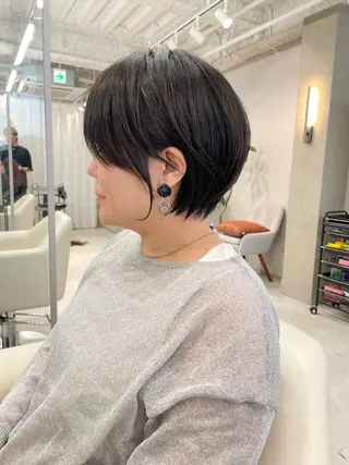 ショート 江崎 良のヘアスタイル
