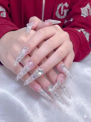 カラー ロング hiro koのネイルデザイン