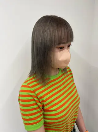 ミディアム カラー 🫧‪Ameri🫧 Emma ecoleのヘアスタイル
