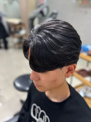 ショート カラー パーマ メンズ 💠メンズ縮毛矯正 /パーマ💠林慶太のヘアスタイル
