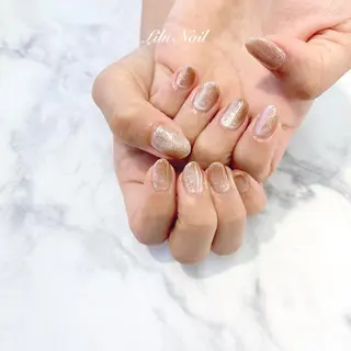 ネイル モチの良さ◉ フィルインネイル♡のネイルデザイン