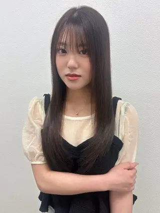 ロング 韓国/girly 🧼Riju🧼のヘアスタイル