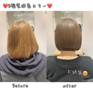 ショート カラー 髪質改善 RYOのヘアスタイル