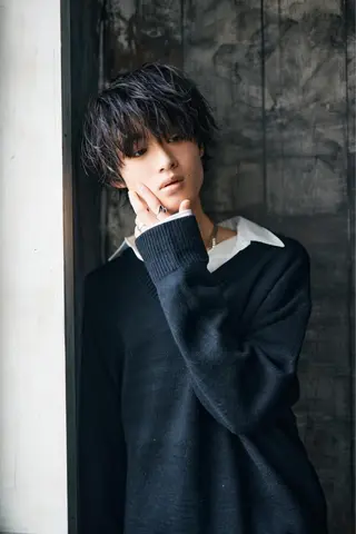 メンズ 銀座メンズ専門🖤 叶奈々のヘアスタイル