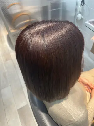 ミディアム ⭐️髪質改善カラー lisaaaa⭐️のヘアスタイル